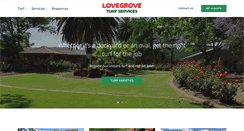 Desktop Screenshot of lovegroveturf.com